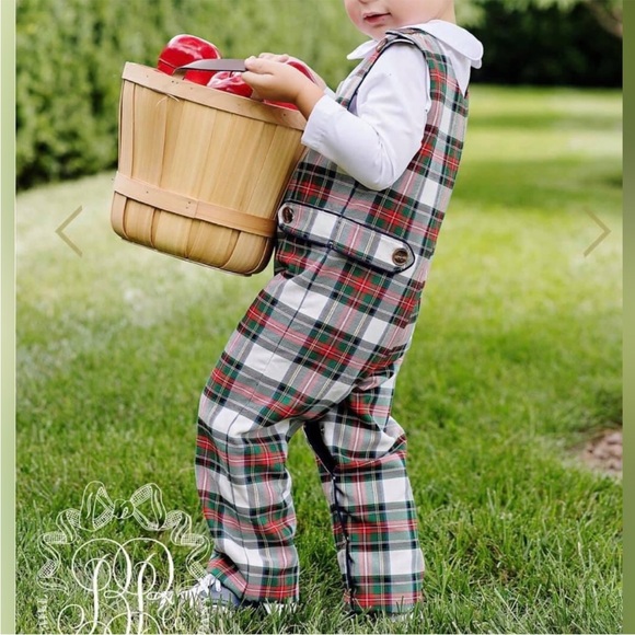 TBBC Lawson Longalls in Aiken Plaid Size 6-12 months - Picture 1 of 10